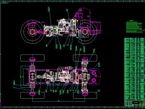 tth2560 forklift truck loader complete drawing 3D Model