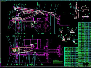 tth2560 forklift truck loader complete drawing 3D Model