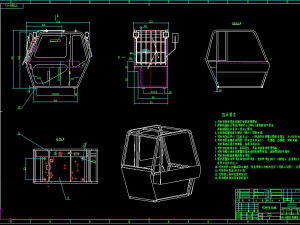 tth2560 forklift truck loader complete drawing 3D Model