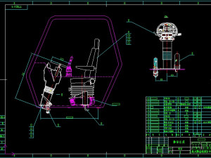 tth3060 forklift truck loader complete drawing Model 3D