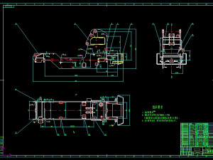 tth3060 forklift truck loader complete drawing Model 3D