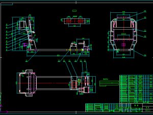 hyg3 concrete mixer truck complete drawing 3D Модель