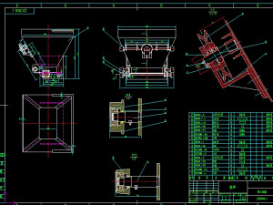 jzc350 concrete mixer complete drawing 3D मॉडल