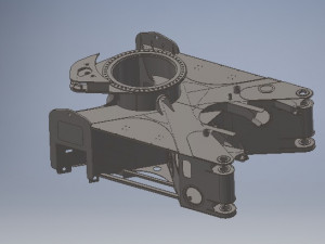 47m concrete pump truck model complete 3Dモデル