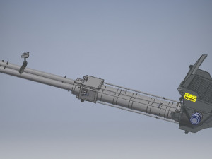 47m concrete pump truck model complete 3Dモデル