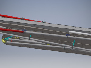 47m concrete pump truck model complete 3Dモデル