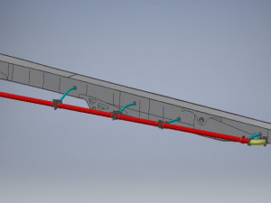 47m concrete pump truck model complete 3Dモデル