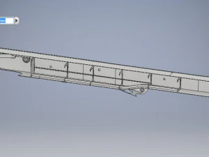 47m concrete pump truck model complete 3D Model