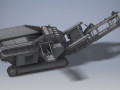 rm80 mobile crushing station complete model 3D Model