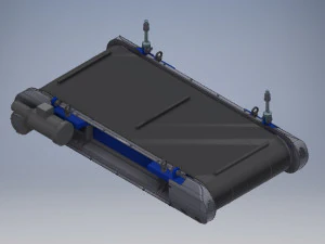 rm80 mobile crushing station complete model 3D Model