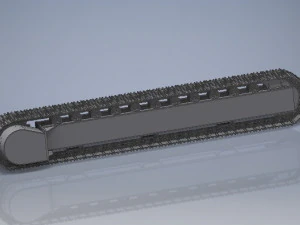 rm80 mobile crushing station complete model 3D Model