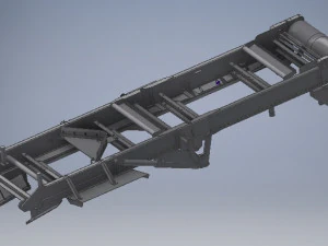 rm80 mobile crushing station complete model 3D Model