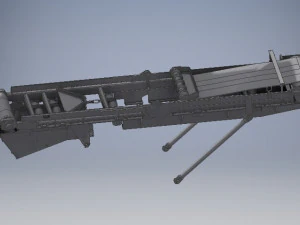 rm80 mobile crushing station complete model 3D Model