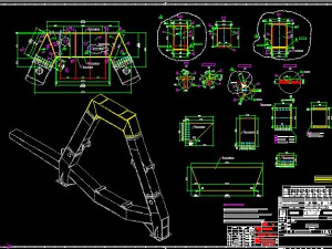 bridge type reclaimer stacker bucket turbine complete drawing 3D Model
