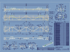 train car reversing equipment dumper complete drawing 3D Model