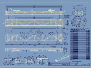 train car reversing equipment dumper complete drawing 3D Model