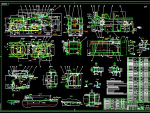 horizontal axis ebz150 shield machine roadheader excavator 3D Model