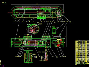 horizontal axis ebz150 shield machine roadheader excavator 3D Model
