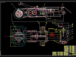 horizontal axis ebz150 shield machine roadheader excavator 3D 모델