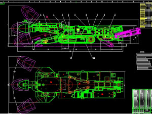 vertical axis ebz132 shield machine roadheader excavator 3D Model
