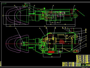 vertical axis ebz160 shield machine roadheader excavator 3D Model