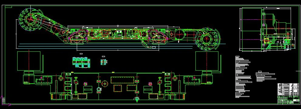 mg132315-wd thin coal seam electric traction shearer complete set of drawings 3D Model .c4d .max .obj .3ds .fbx .stl .blend