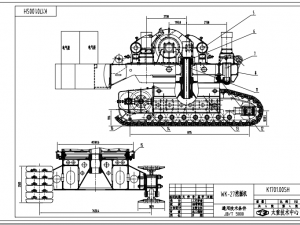 electric excavator wk27 complete drawing 3D Model