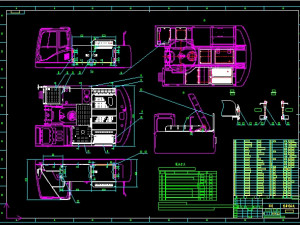 wy05 hydraulic track excavator complete drawing Model 3D