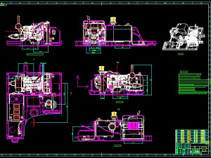 wy05 hydraulic track excavator complete drawing Model 3D