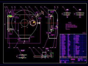 9kh30 ring mold particle machine full set of drawings Modelo 3D