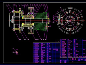 9kh30 ring mold particle machine full set of drawings Modelo 3D