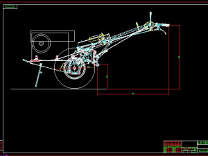 101 hand tractor complete drawing 3D Модель