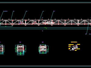 dsj100-63-125 retractable belt machine drawings complete drawings 3D Модель