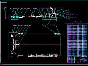 dsj100-63-125 retractable belt machine drawings complete drawings 3D Модель