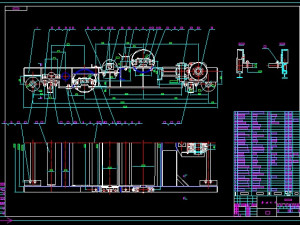 dsj100-63-125 retractable belt machine drawings complete drawings 3D Модель