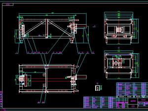 dsj100-63-125 retractable belt machine drawings complete drawings 3D Модель