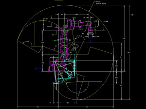 hr001 six-axis automatic welding robot complete set of drawings 3D-Modell