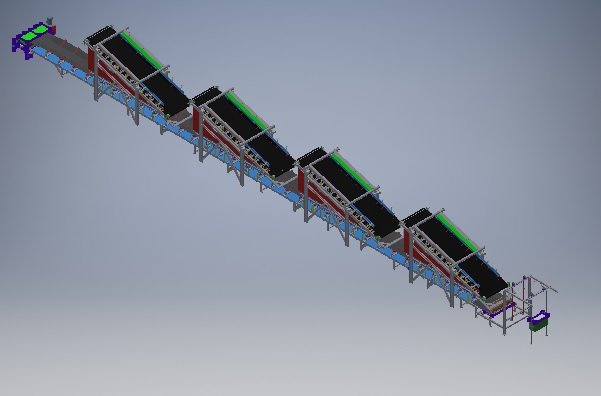 iron ore pelettizing plant belt conveyor 3D Model .c4d .max .obj .3ds .fbx .stl .blend 