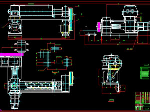 jzk50-45d two-stage vacuum extruder complete drawing 3Dモデル