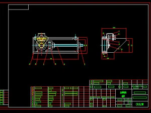 njgc-b500 pesado resistente &agrave; press&atilde;o alimentador de carv&atilde;o totalmente fechado conjunto completo de desenhos Modelo 3D