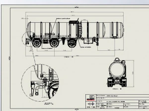 SR Tank Ai Cil 2120 x 45000 l 3 Aufl 3D Modell