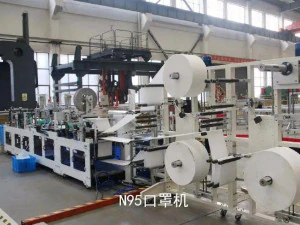 Vollst&auml;ndiger Satz Zeichnungen der automatischen Produktionslinie f&uuml;r N95-Masken 3D Modell