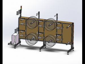 full set of drawings of n95 mask automatic production line 3D Model