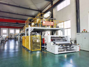 full set of drawings of 1600mm meltblown cloth production line 3Dモデル
