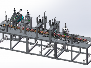 cup mask machine rear section 3D Модель
