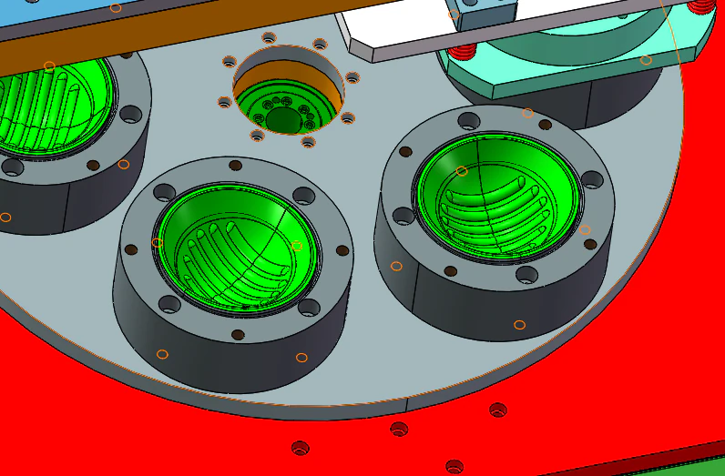 cup-shaped mask welding forming machine 3D Model .c4d .max .obj .3ds .fbx .stl .blend 