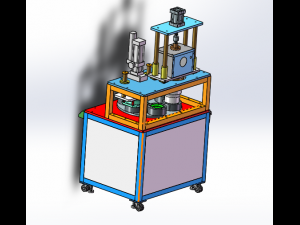 cup-shaped mask welding forming machine Modelo 3D