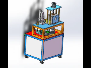 cup-shaped mask welding forming machine 3D Model
