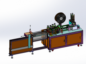 bandage mask manufacturing machine Modello 3D
