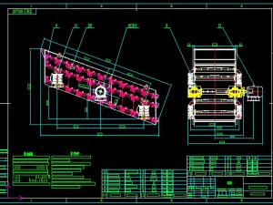 3yk2160 type circular vibrating screen 3D Model